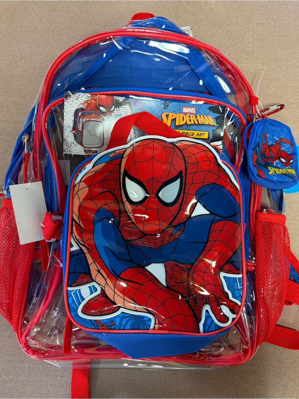 Spider-Man Backpack - Red & Blue